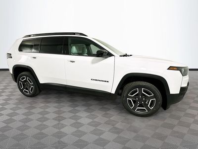 2026 Jeep Cherokee — rear three-quarter view