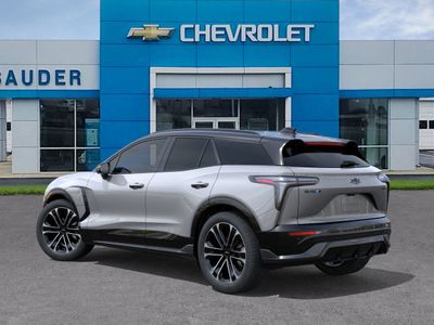 2026 Chevrolet Blazer EV — rear three-quarter view