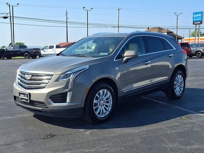 2018 Cadillac XT5 — rear three-quarter view