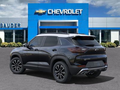2025 Chevrolet Trailblazer — rear three-quarter view