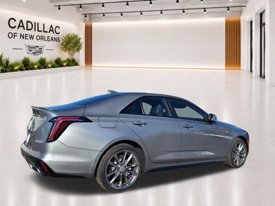 2026 Cadillac CT4 — rear three-quarter view