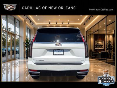 2023 Cadillac Escalade — interior view