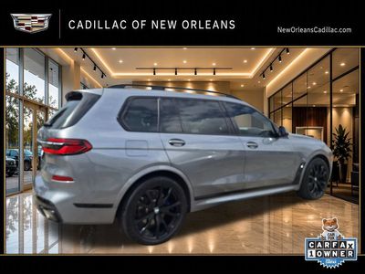 2023 BMW X7 — rear three-quarter view