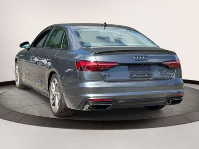2023 Audi A4 Sedan — rear three-quarter view