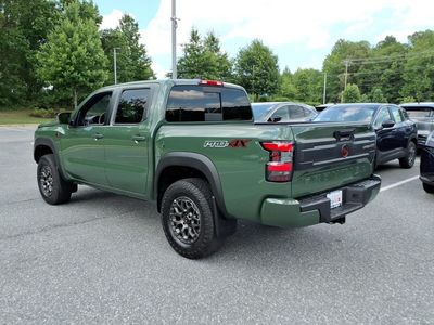 2026 Nissan Frontier — rear three-quarter view