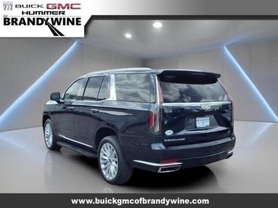 2023 Cadillac Escalade — rear three-quarter view