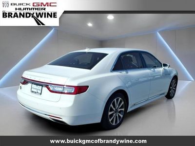 2020 Lincoln Continental — interior view