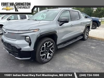 2025 Chevrolet Silverado EV — rear three-quarter view
