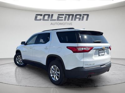 2021 Chevrolet Traverse — rear three-quarter view