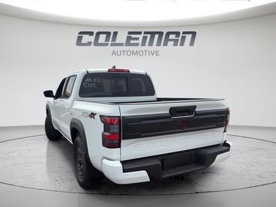 2026 Nissan Frontier — rear three-quarter view
