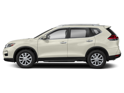 2017 Nissan Rogue — rear three-quarter view