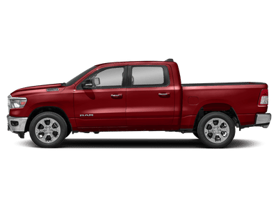 2020 RAM 1500 — rear three-quarter view