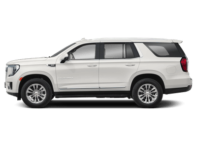 2021 GMC Yukon — rear three-quarter view