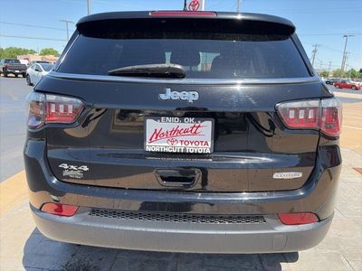 2020 Jeep Compass — rear three-quarter view