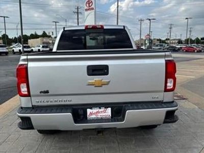 2018 Chevrolet Silverado 1500 — rear three-quarter view