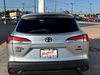 2023 Toyota Corolla Cross — rear three-quarter view