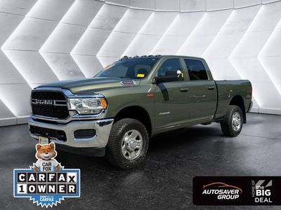 2022 RAM 2500 Tradesman in Olive Green Pearlcoat — front three-quarter view