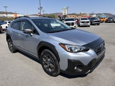 2021 Subaru Crosstrek — rear three-quarter view