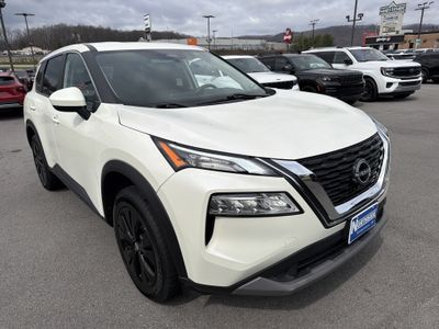 2023 Nissan Rogue — rear three-quarter view