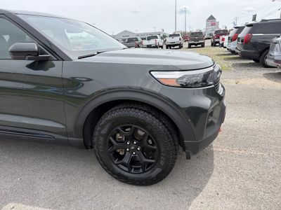 2023 Ford Explorer — interior view