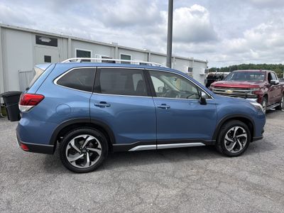 2022 Subaru Forester — rear three-quarter view