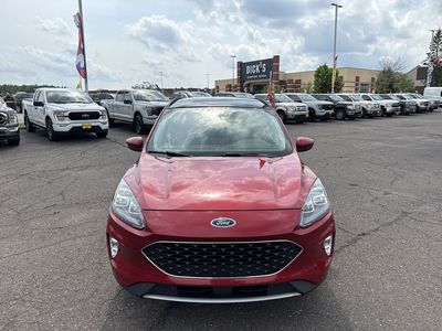 2021 Ford Escape — rear three-quarter view