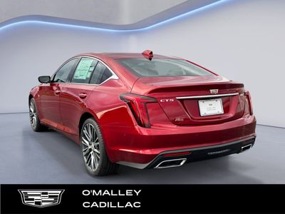 2026 Cadillac CT5 — rear three-quarter view