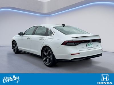 2024 Honda Accord Hybrid — rear three-quarter view