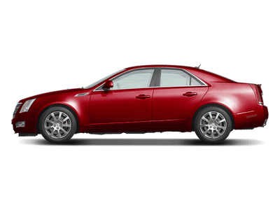 2008 Cadillac CTS — rear three-quarter view