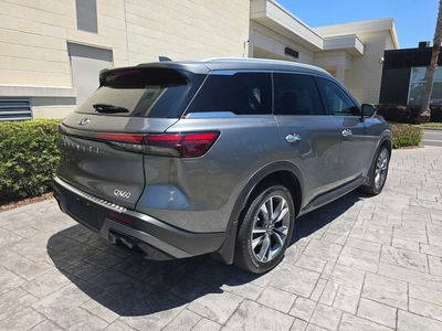 2023 INFINITI QX60 — rear three-quarter view