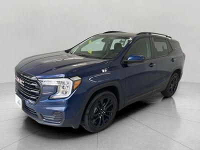 2022 GMC Terrain — rear three-quarter view
