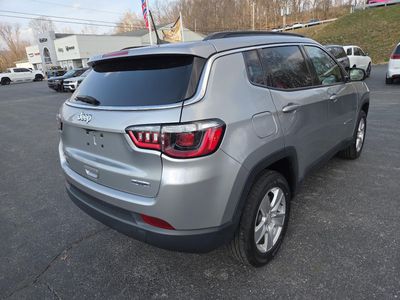 2022 Jeep Compass — rear three-quarter view