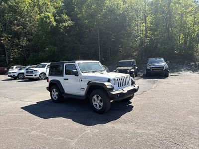 2022 Jeep Wrangler — side profile view