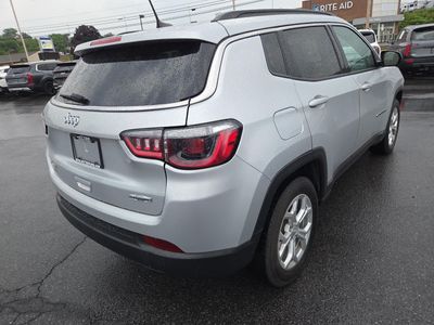 2024 Jeep Compass — rear three-quarter view