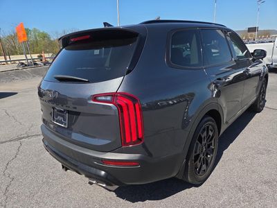 2022 Kia Telluride — rear three-quarter view