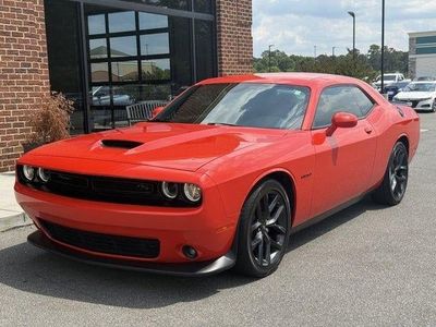 2022 Dodge Challenger R/T in Octane Red Pearlcoat — front three-quarter view