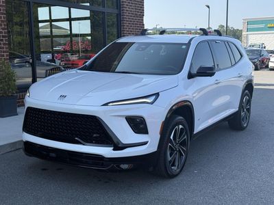 2025 Buick Enclave Sport Touring in White Frost Tricoat — front three-quarter view