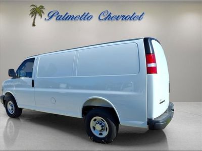 2025 Chevrolet Express Cargo — rear three-quarter view