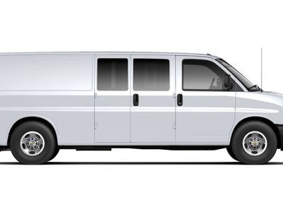 2026 Chevrolet Express Cargo — rear three-quarter view