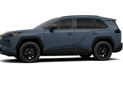2026 Toyota RAV4 — rear three-quarter view