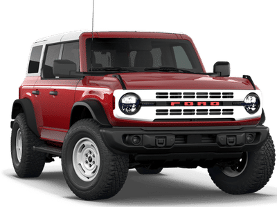 2026 Ford Bronco — interior view