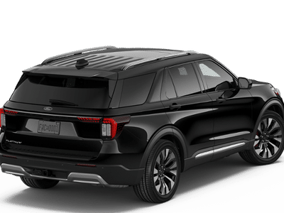 2026 Ford Explorer — rear three-quarter view