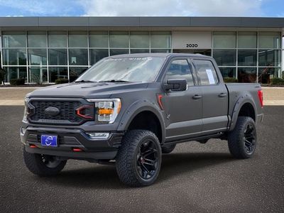 2022 Ford F-150 — rear three-quarter view