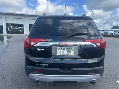 2018 GMC Acadia — rear three-quarter view