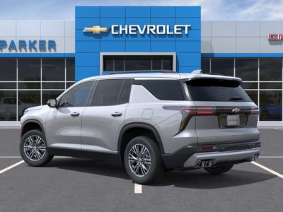 2026 Chevrolet Traverse — rear three-quarter view