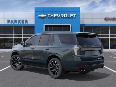 2026 Chevrolet Tahoe — rear three-quarter view