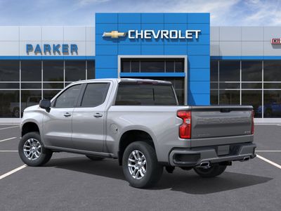 2026 Chevrolet Silverado 1500 — rear three-quarter view