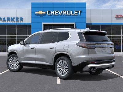 2026 GMC Acadia — rear three-quarter view