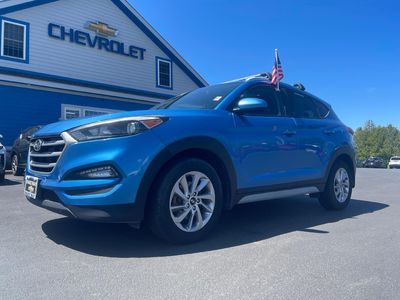 2017 Hyundai Tucson — rear three-quarter view