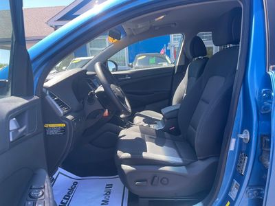 2017 Hyundai Tucson — interior view